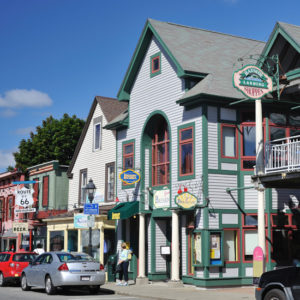 Downtown Bar Harbor, Maine