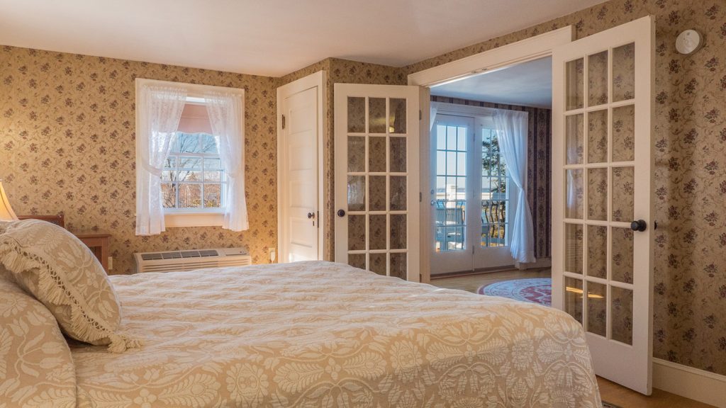 Willows king suite 829 at the Atlantic Oceanside Hotel in Bar Harbor, Maine