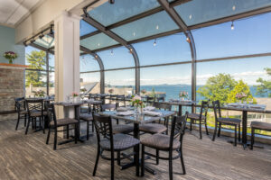 The Bistro at the Atlantic Oceanside Hotel in Bar Harbor, Maine