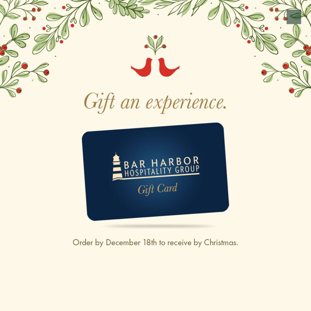 Gift an Experience. Order by December 18th to receive by Christmas.