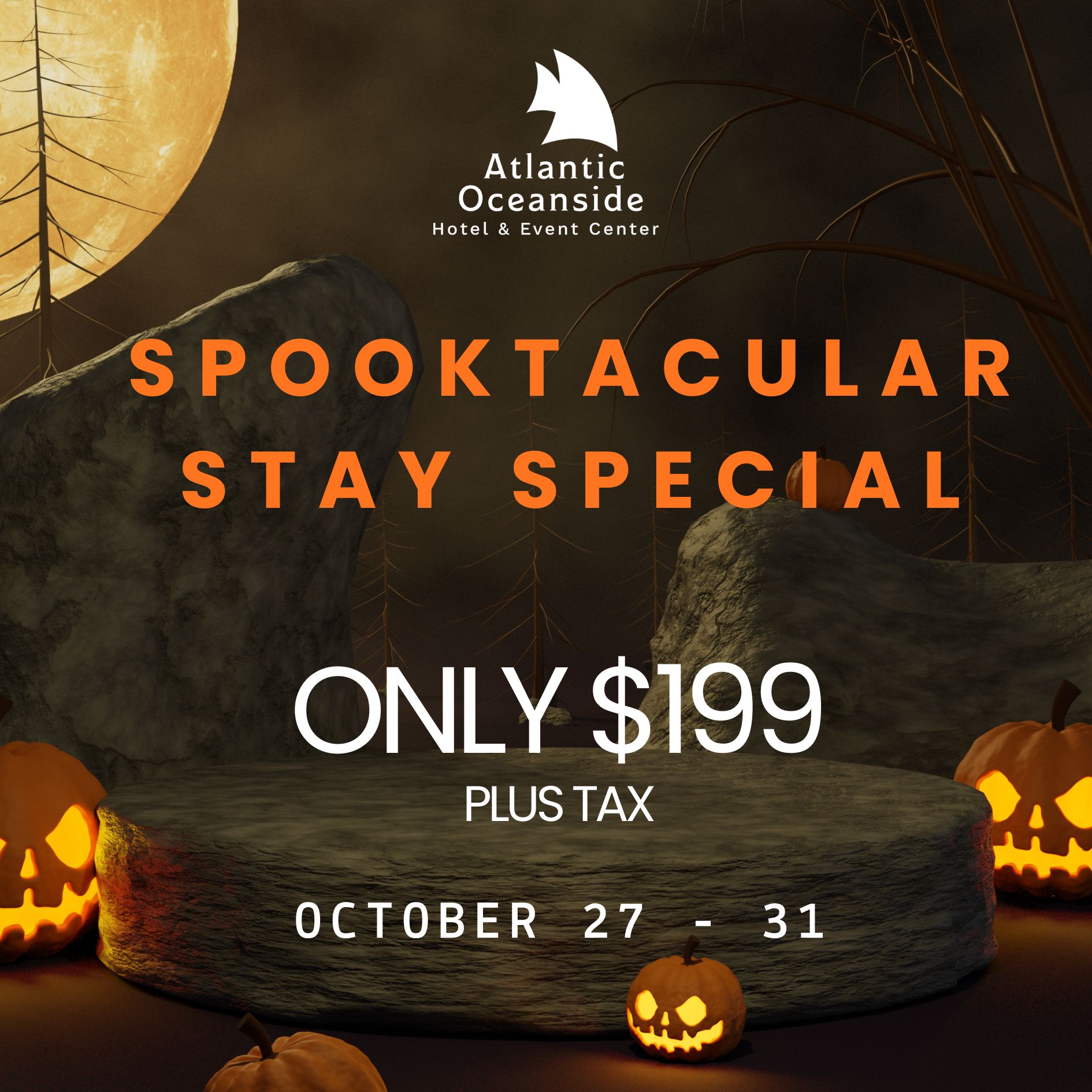 Atlantic Oceanside Hotel Spooktacular Package